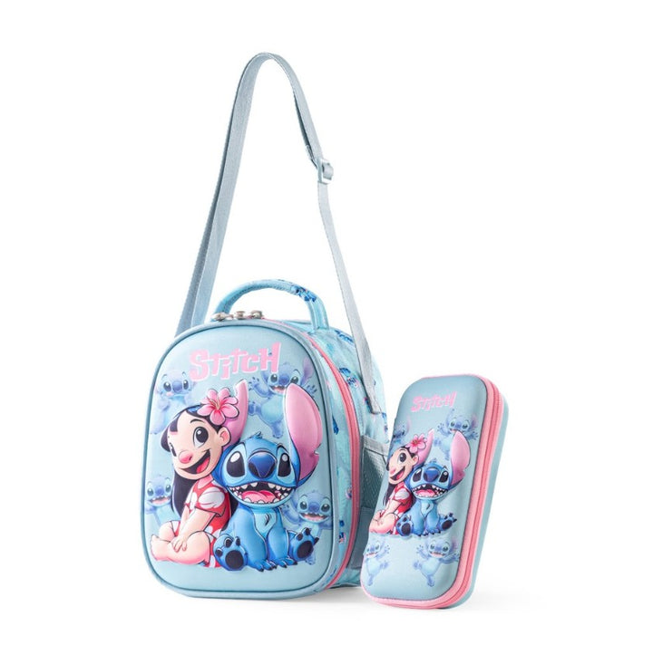 Stitch & Lilo 3D Trolley Backpack Set (3 in 1)