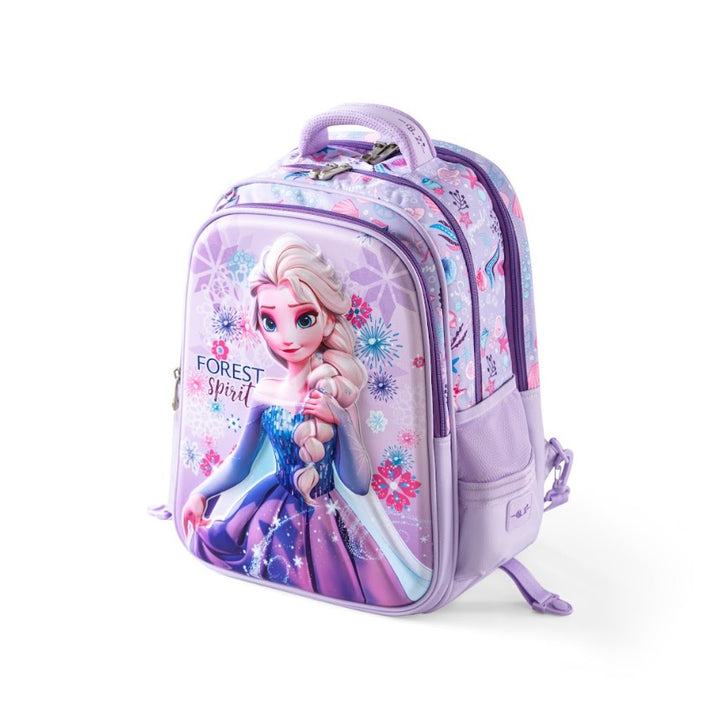 Disney Frozen Elsa 3D 'Forest Spirit' Stair-Climbing Trolley School Bag Set - 3 Pieces