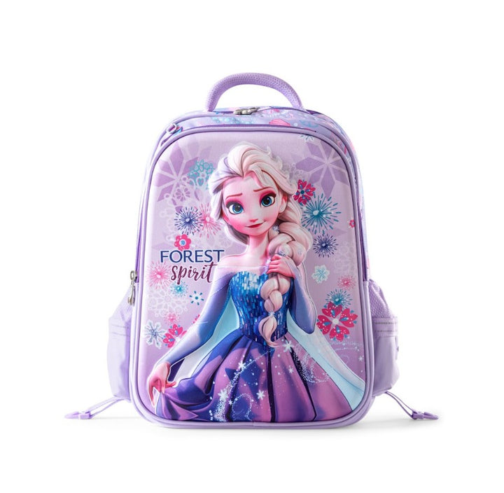 Disney Frozen Elsa 3D 'Forest Spirit' Stair-Climbing Trolley School Bag Set - 3 Pieces