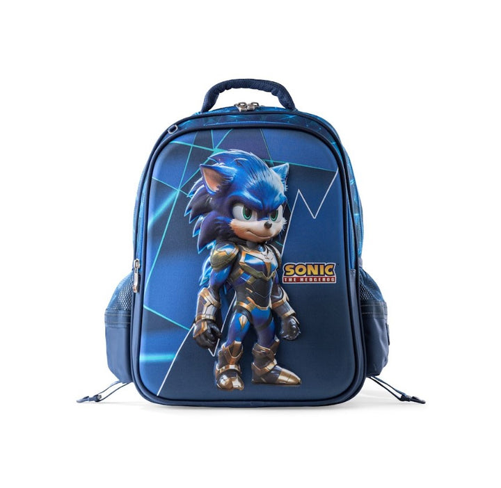 Sonic Armored Hero 3D Trolley School Bag Set