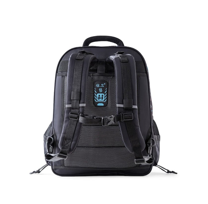 3D Spaceman Galaxy Floating Astronaut 3-Piece Stair-Climbing Trolley School Bag Set