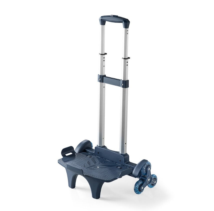 3D Football Relief Trolley School Bag Set