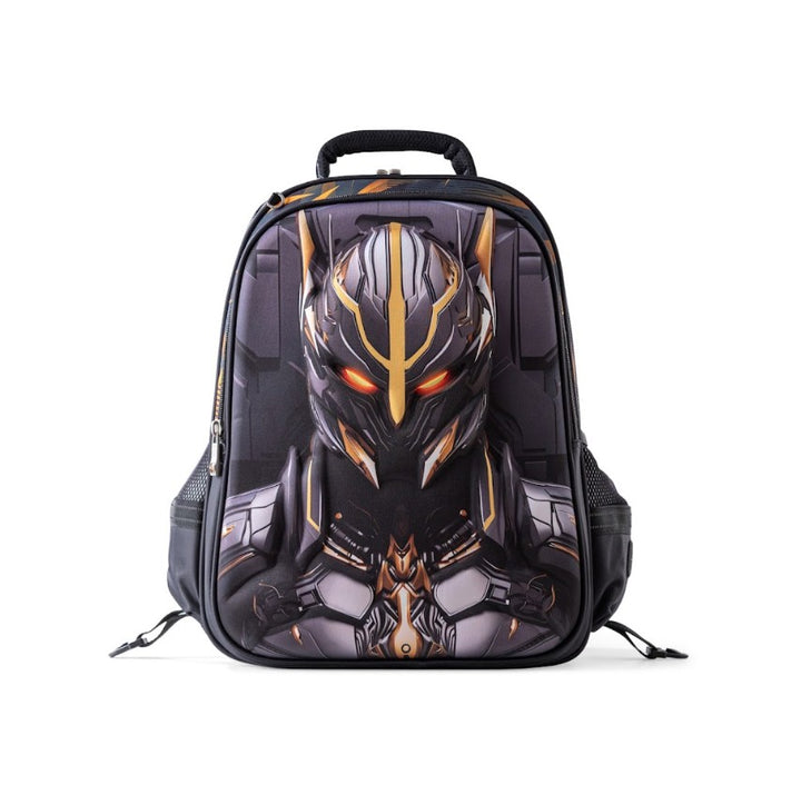 3D Robotic Mecha Knight Trolley School Bag Set
