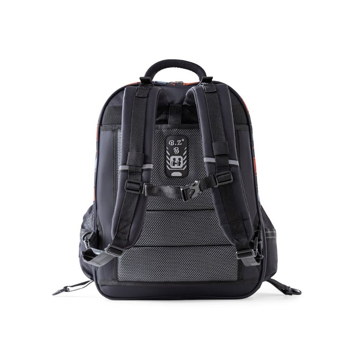 3D Basketball Relief Trolley School Bag Set