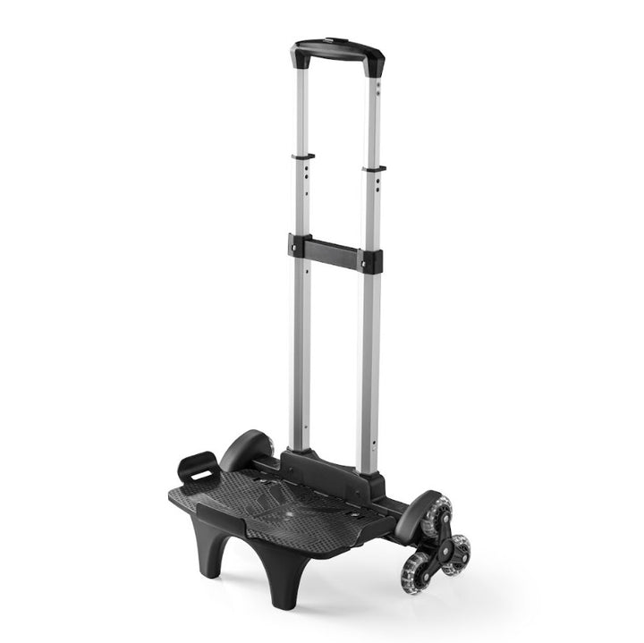 3D Basketball Relief Trolley School Bag Set