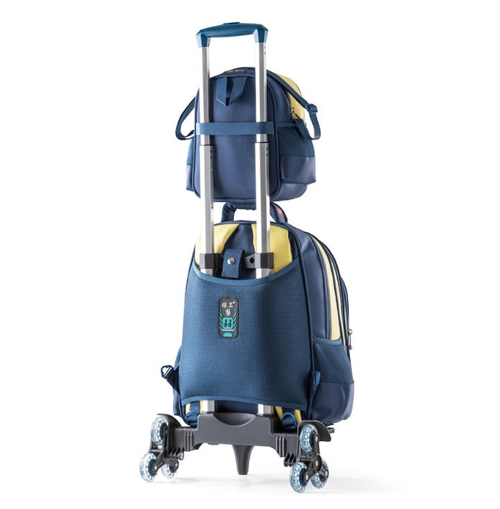 3D Speed of Hero Trolley School Bag Set