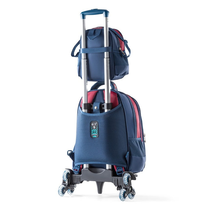 3D Ultimate Spider-Man Trolley School Bag Set
