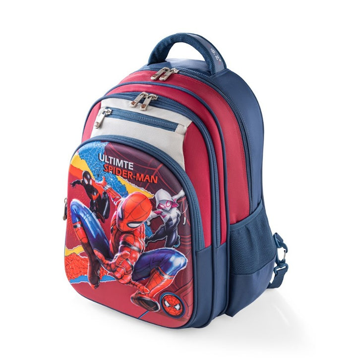 3D Ultimate Spider-Man Trolley School Bag Set