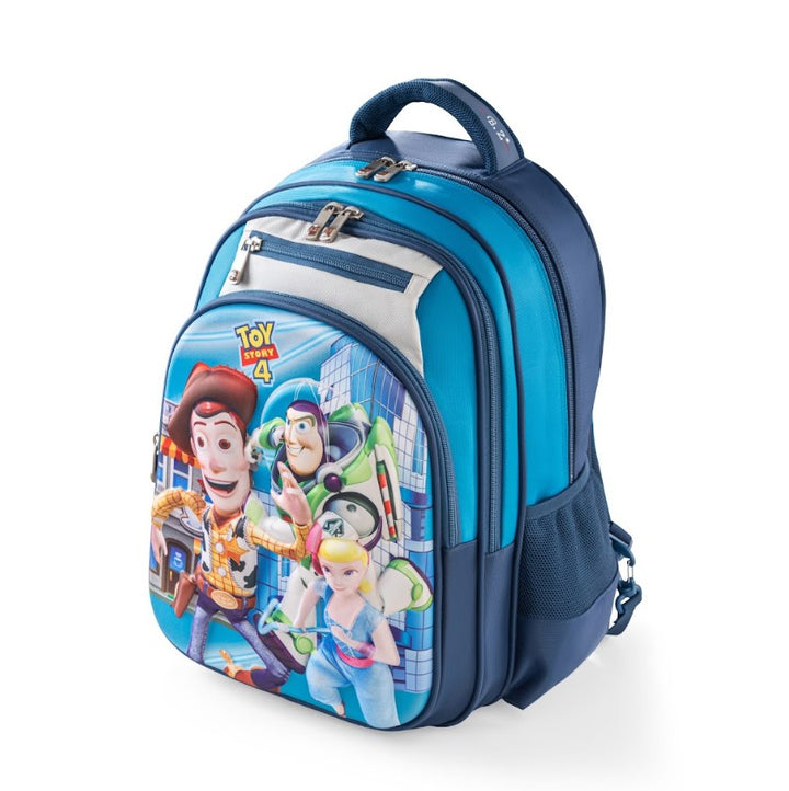 3D Toy Story 4 Woody Buzz & Bo Peep Trolley School Bag Set
