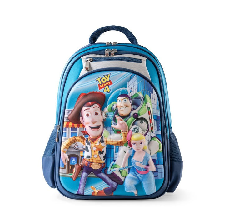 3D Toy Story 4 Woody Buzz & Bo Peep Trolley School Bag Set