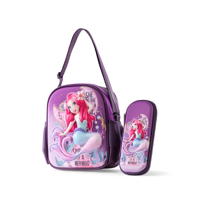 Magical Mermaid 3-in-1 Trolley School Bag Set