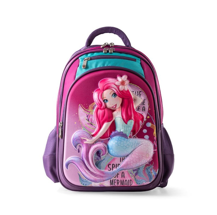 Magical Mermaid 3-in-1 Trolley Backpack Set – Pink