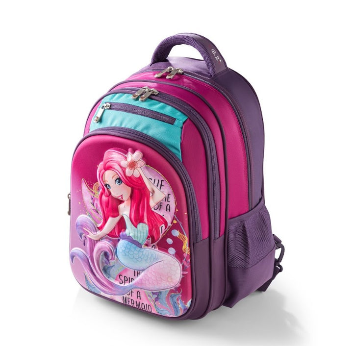 Magical Mermaid 3-in-1 Trolley Backpack Set – Pink