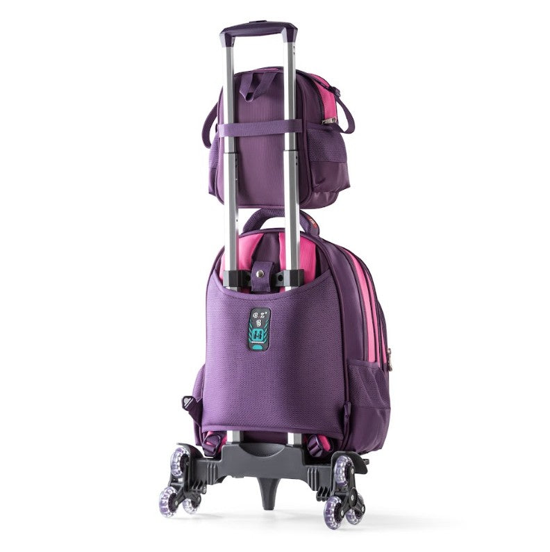 Magical Unicorn 3-in-1 Trolley School Bag Set