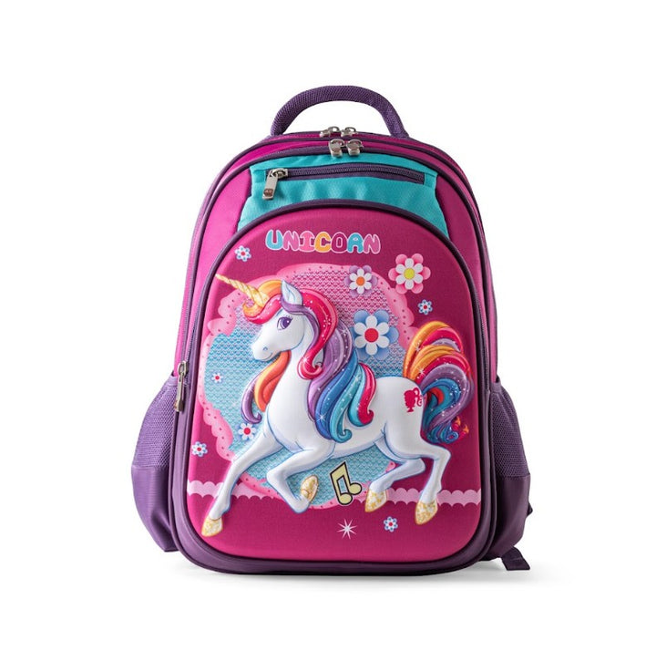 Dreamy Unicorn Rolling Backpack for Girls