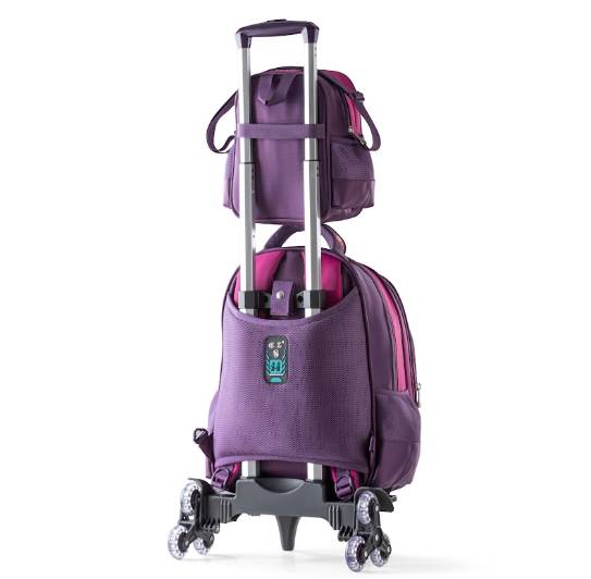 Unicorn Dream 3-Piece Stair-Climbing Trolley Backpack Set