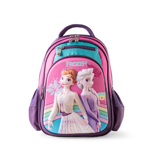 Frozen Snow Kingdom 3-Piece Stair-Climbing Trolley Backpack Set