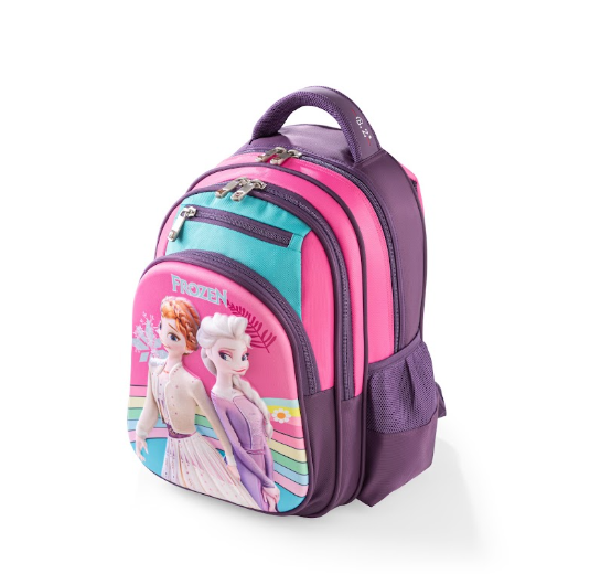 Frozen Snow Kingdom 3-Piece Stair-Climbing Trolley Backpack Set