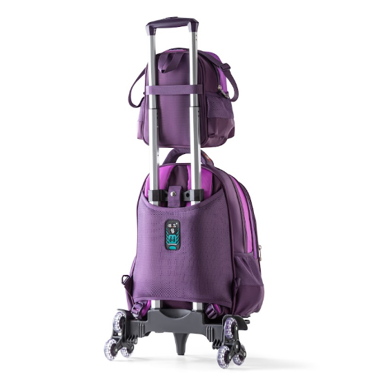 Frozen Kingdom 3-Piece Stair-Climbing Trolley Backpack Set