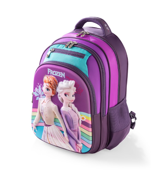 Frozen Kingdom 3-Piece Stair-Climbing Trolley Backpack Set