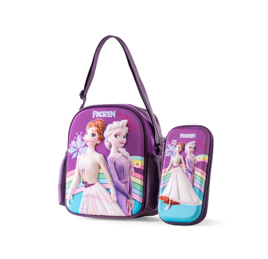 Frozen Kingdom 3-Piece Stair-Climbing Trolley Backpack Set