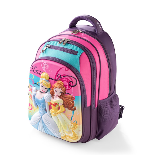 Princess Realm 3-Piece Stair-Climbing Trolley Backpack Set