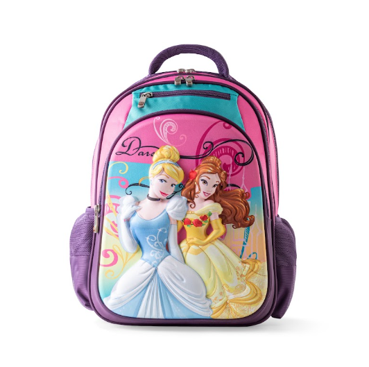 Princess Realm 3-Piece Stair-Climbing Trolley Backpack Set