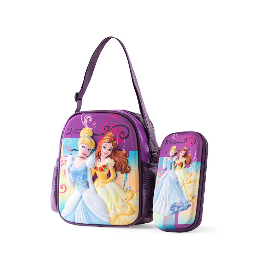 Enchanted Princess Realm 3-Piece Stair-Climbing Trolley Bag Set