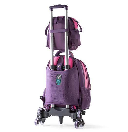 LOL Surprise Dolls 3D Embossed Trolley School Bag Set (3-in-1)