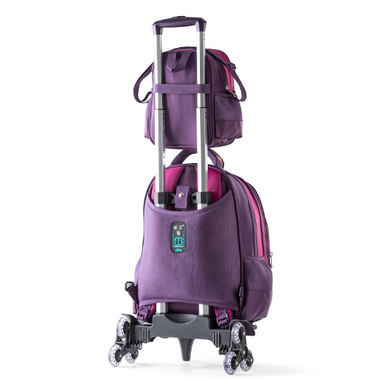 LOL Surprise Dolls 3D Embossed Trolley School Bag Set (3-in-1)