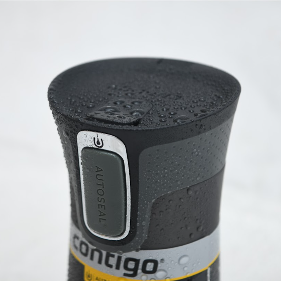 Contigo Autoseal West Loop Stainless Steel Travel Mug ( 470 ML ) - Charcoal / Gunmetal Gray