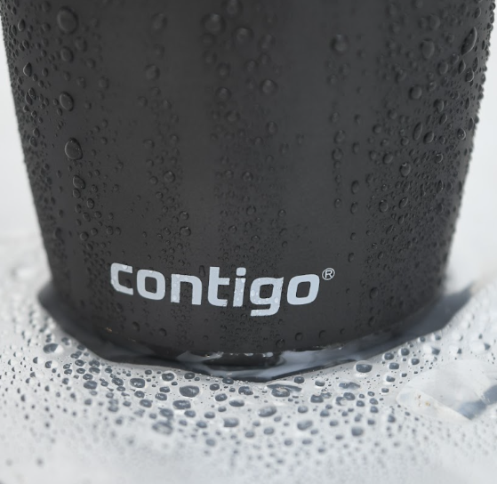 Contigo Autoseal West Loop Stainless Steel Travel Mug ( 470 ML ) - Charcoal / Gunmetal Gray