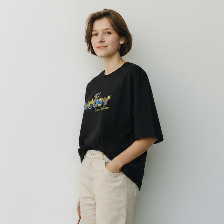 Retro Toy Story Inspired Drop-Shoulder Tee