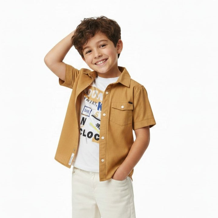 Casual Safari Short-Sleeve Duo