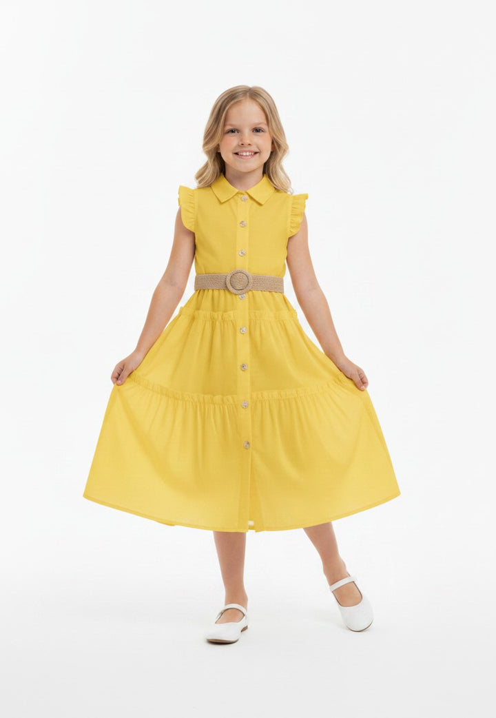 Summer Breeze Ruffled Tiered Dress