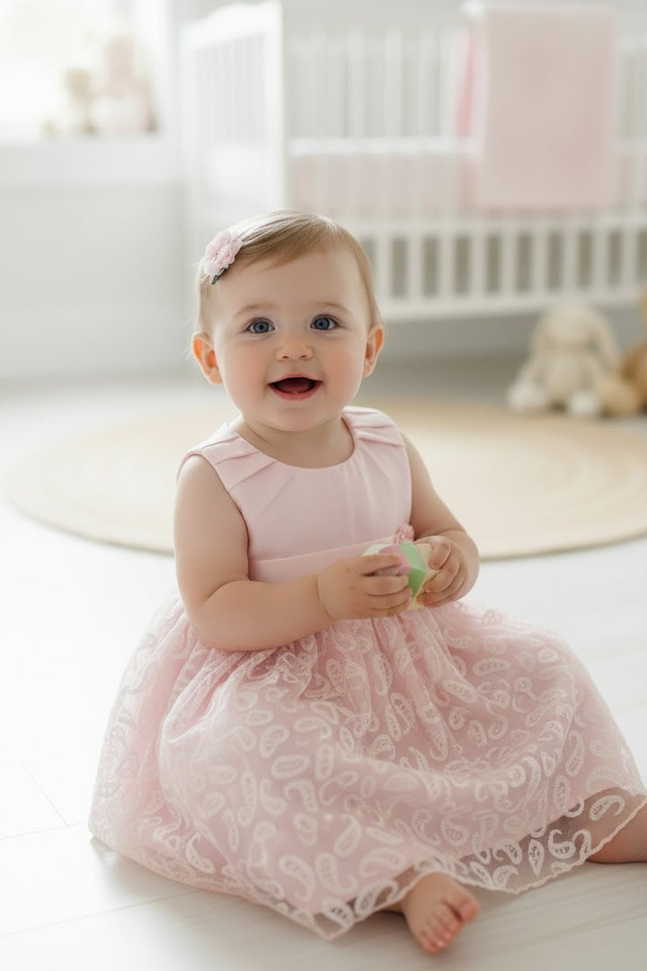 Princess Petals Lace & Tulle Dress