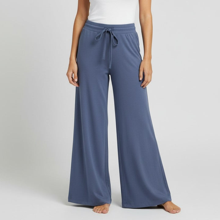 CloudComfort Knit Wide-Leg Lounge Pants
