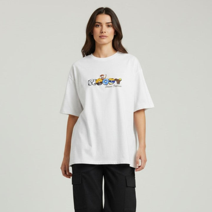 Retro Toy Story Inspired Drop-Shoulder Tee