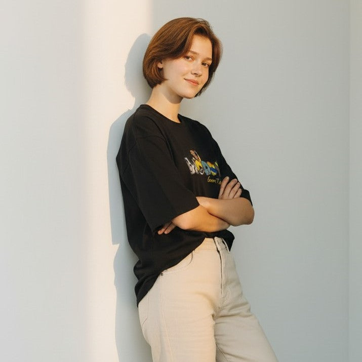 Retro Toy Story Inspired Drop-Shoulder Tee