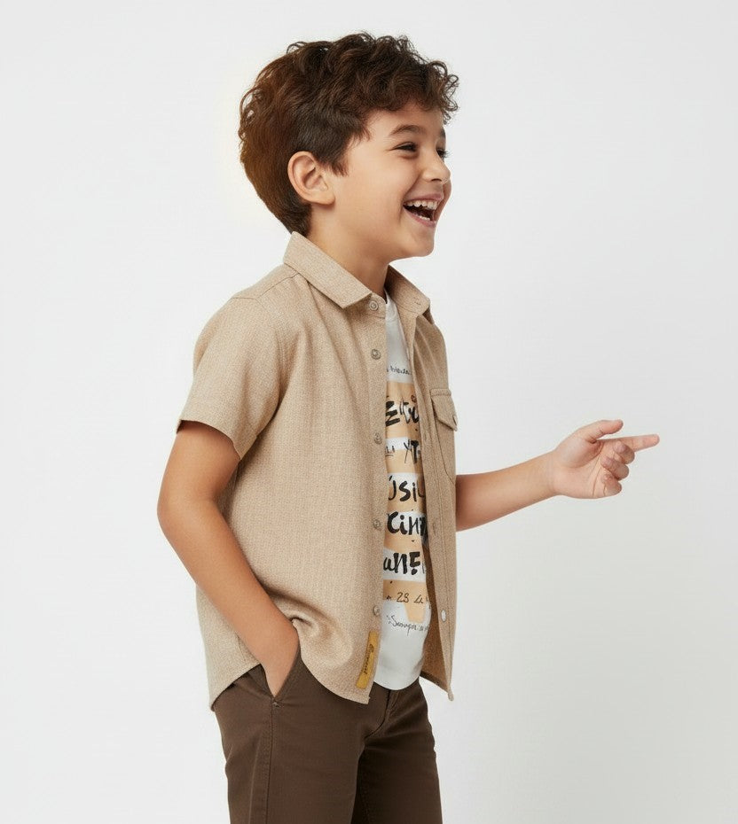 The "Little Gentleman" Casual Twins