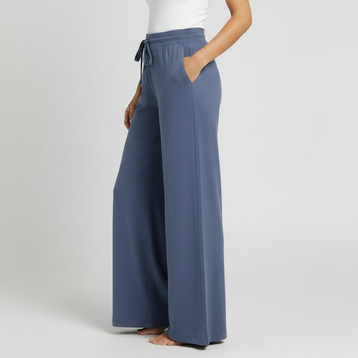 CloudComfort Knit Wide-Leg Lounge Pants
