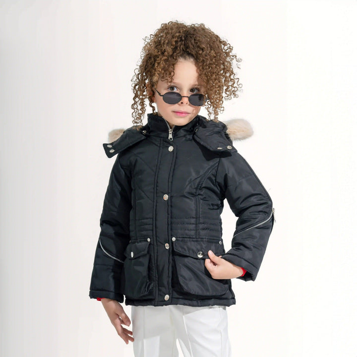 Little Trendsetter Hooded Jacket