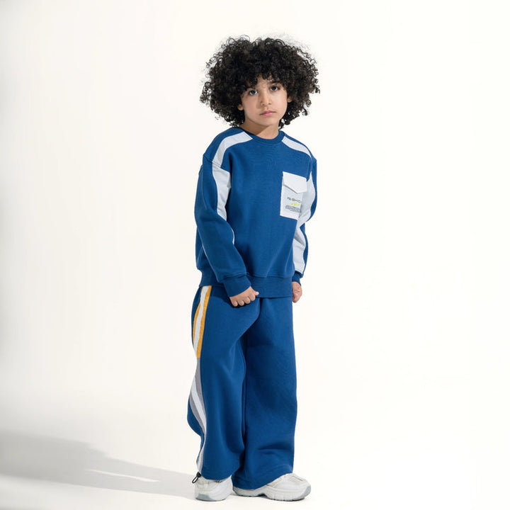Kids Streetwear Graphic Tracksuit Set