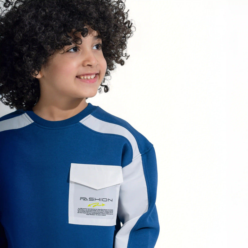 Kids Streetwear Graphic Tracksuit Set