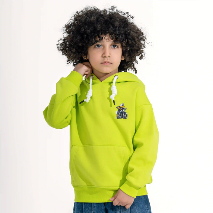 Speedy Duck Biker Hoodie