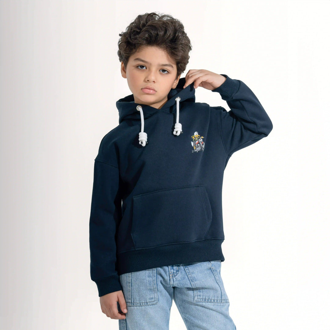 Speedy Duck Biker Hoodie