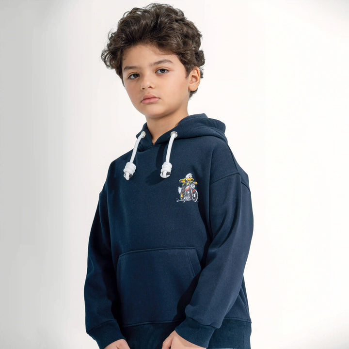 Speedy Duck Biker Hoodie