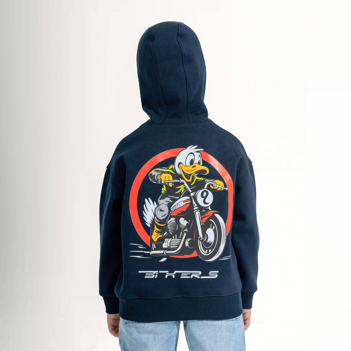 Speedy Duck Biker Hoodie