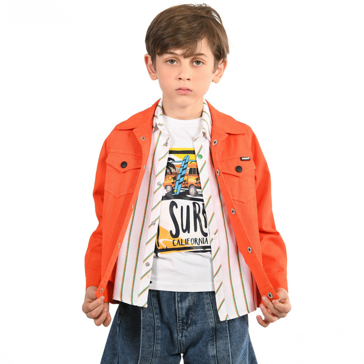 Solar Flare Layered Trio