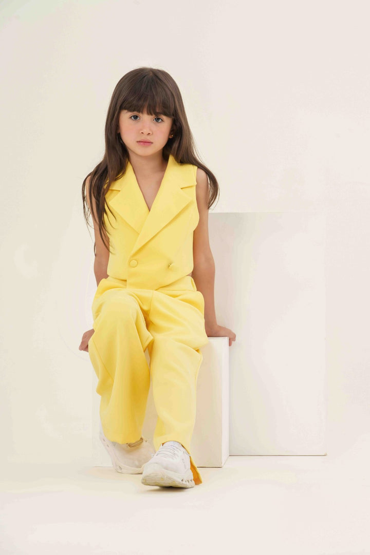 Modern Chic Asymmetric Vest & Wide-Leg Pant Set